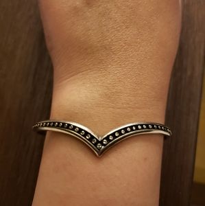 Vintage Sterling Silver Cuff Bracelet